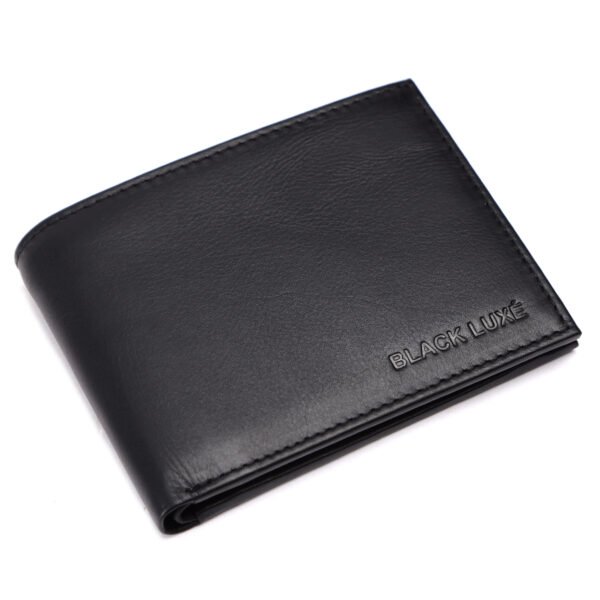 Leather Wallets for Men - Black Luxe