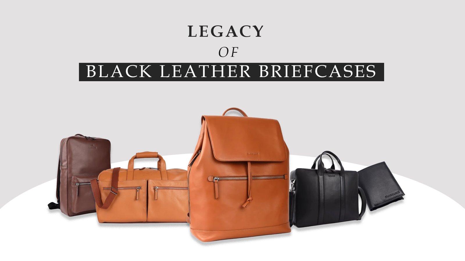 Black Leather Briefcases